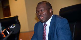 Cooperatives and MSMEs Cabinet Secretary Simon Chelugui