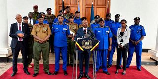 Interior Cabinet Secretary Prof Kithure Kindiki