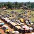 An aerial view of Dedan Kimathi stadium in Nyeri town
