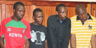Muchai murder suspects