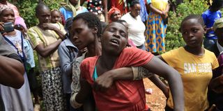 Overwhelmed mother of the two children allegedly killed by their father