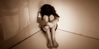 abused girl