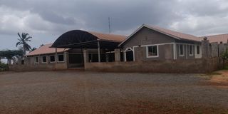 The house of the Jaribuni Member of County Assembly, Mr Peter Shehe, at the Marere village in Kauma Sub-county.