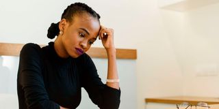 worried woman