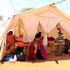 Wards at the Cholera Treatment centre at Mandera Referral Hospital