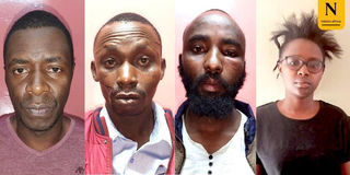 Simon Akuteka, John Mbau, Elijah Chege