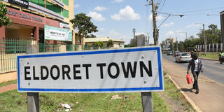 Eldoret town