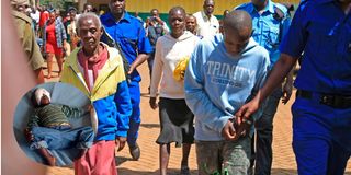 baby sagini suspects court