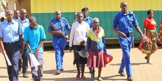 baby sagini suspects court
