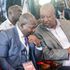Kakamega Governor Fernandes Barasa with his Nyamira counterpart Amos Nyaribo