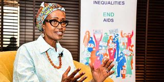 UNAids Executive Director Winnie Byanyima