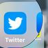 This file photo taken on March 23, 2022, shows the logo of the US social media and networking application Twitter