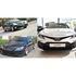 The Toyota Crown Royal Saloon, Toyota Mark X and Toyota Camry.