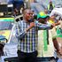 Kiharu MP Ndindi Nyoro addresses wananchi at Mukurweini town in Nyeri county