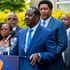 Azimio Senators announce changes in theirlLeadership at a meeting attended by Party leader Raila Odinga.