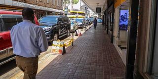 Kaunda Street in Nairobi where National Health Insurance Fund worker Lilian Waithera died.