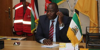 Uasin Gishu Governor Jonathan Chelilim Bii