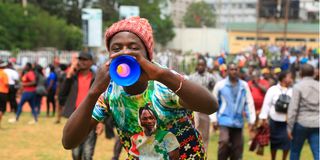 raila gusii rally