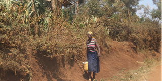 Woman water
