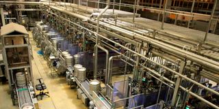 Keg beer production line at the EABL plant in Ruaraka, Nairobi on October 9, 2019