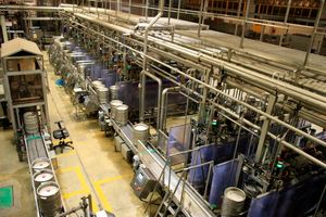 Keg beer production line at the EABL plant in Ruaraka, Nairobi on October 9, 2019