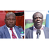 Kakamega Governor Fernandes Barasa (left) and his predecessor Wycliffe Oparanya