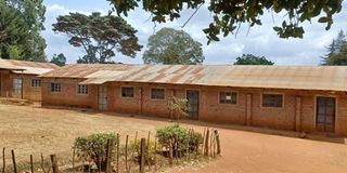 A deserted Kimotin School in West Pokot County which was closed down indefinitely