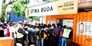Boda boda riders