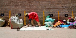Nairobi hawker