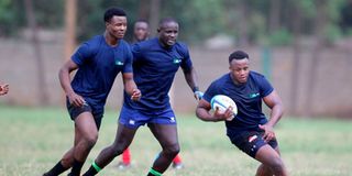 KCB train for Kenya Cup final in Kakamega