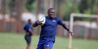 Andrew Amonde of KCB Rugby Club