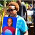 Pallbearers carry to the grave the remains of Regina Wairimu