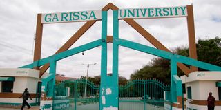 Garissa University's main entrance