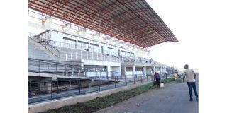 The Homa Bay County Stadium currently under construction