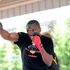 Middleweight Boxer Rayton Okwiri works out at AV Fitness gym 