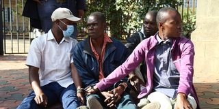 Four arrested
