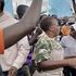 Some of the Trans Nzoia residents who took part in the Monday Azimio protests in Kitale town