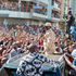 Azimio la Umoja One Kenya Coalition leader Raila Odinga addresses a crowd in Eastleigh, Nairobi