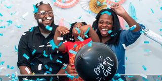 Gender reveal party