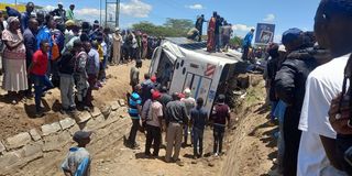pwani university bus accident