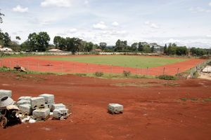 A view of Ruring'u stadium in Nyeri County