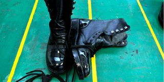 Combat boots