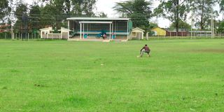 The open playground at Bomet Green Stadium