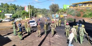 chuka town protests