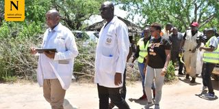 DCI homicide detective marks a shallow grave kilifi cult Pastor Paul Mackenzie