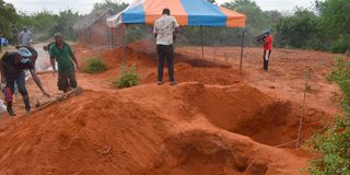shakahola mass graves