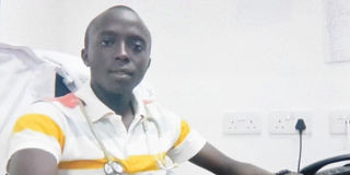 A past photograph of the late Rodgers Kipruto, 28, a nursing student at Laurea University, FInland
