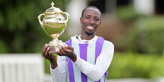 Jockey James Muhindi