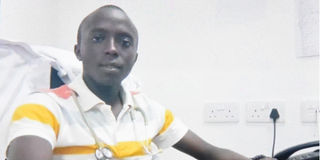 A past photograph of the late Rodgers Kipruto, 28, a nursing student at Laurea University, FInland