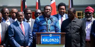 Azimio leaders